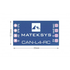 Інтерфейс UART-CAN Matek CAN-L4-RC для приймачів радоуправління