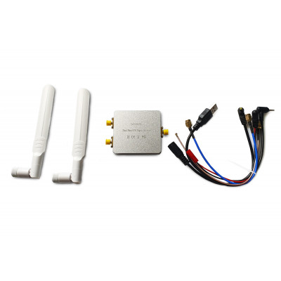 Підсилювач сигналу 2.4G + 5.8GHz ACASOM 1 вхід - 2 виходи 4W