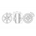 Мотор T-Motor MN5212 KV420 для мультикоптерів