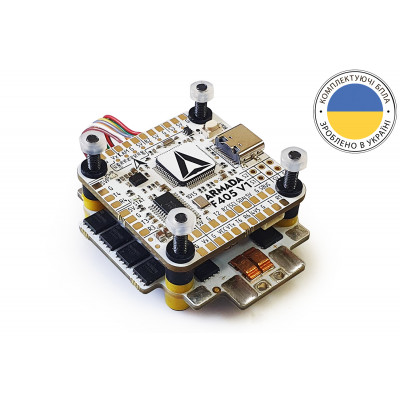 Політний стек до квадрокоптера ARMADA F405 V1 65A AM32 3-6s