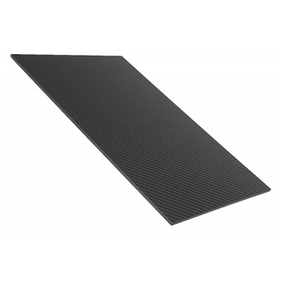 Лист карбоновий Sunlike 500x500x10 мм (3K Twill Matte)