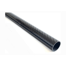 Трубка карбонова Composites 28x26x1500мм (3K Twill Glossy)