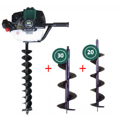Мотобур Iron Angel MD3353 PROFI+бури