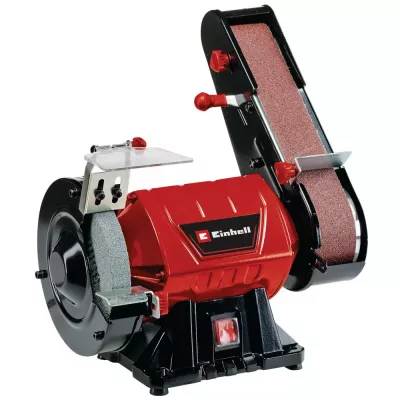 Точило стрічкове Einhell TC-US 350, 350 Вт, диск 150 мм, стрічка 50х686 мм