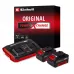 Набір акумуляторів + зарядний пристрій Einhell 18V 2x4.0Ah Twincharger Kit, PXC, 2.2 кг (4512112)