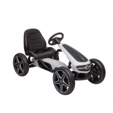 Педальний автомобіль HECHT MERCEDES BENZ PEDAL GO KART WHITE