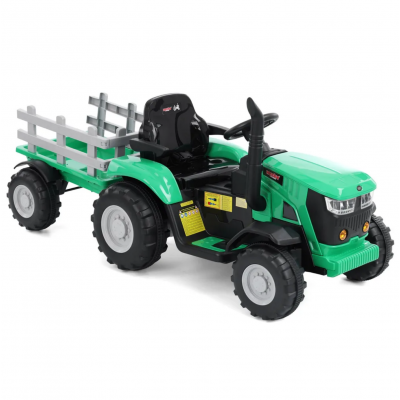 Дитячий акумуляторний трактор HECHT 50825 GREEN