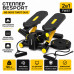 Степпер Besport 2в1 BS-9003 Twist DUO чорно-жовтий для дому та схуднення