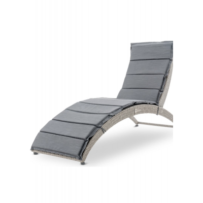 Садовий шезлонг Di Volio Ciampino сіро/графітовий