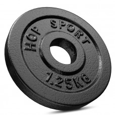 Сет з металевих дисків Hop-Sport Strong 4x1,25кг