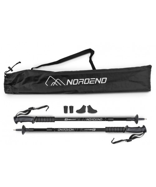Трекінгові палиці Hop-Sport Nordend чорні