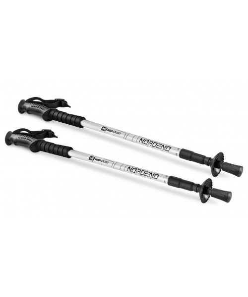 Трекінгові палиці Hop-Sport Nordend сріблясті