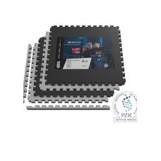 Мат-пазл Hop-Sport EVA 2см HS-A020PM - 4 частин чорно-сірий