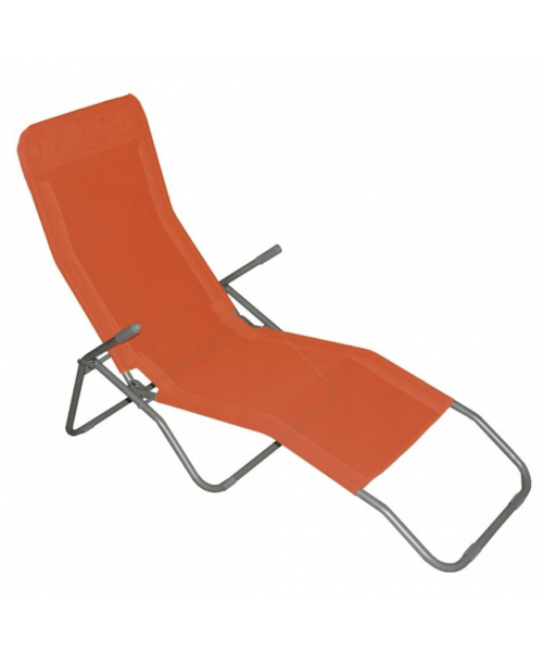 Крісло-шезлонг Jumi розкладний помаранчевий