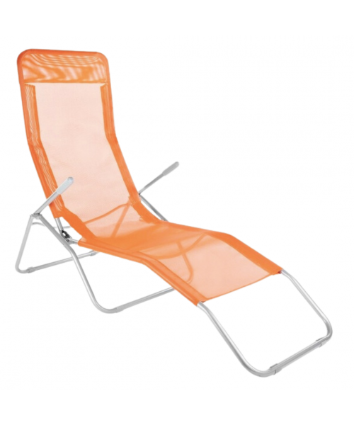 Крісло-шезлонг Jumi розкладний помаранчевий