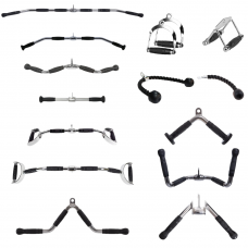 Набір ручок для тяги York Fitness (15 предметів) Набір ручок для тяги York Fitness (15 предметів)