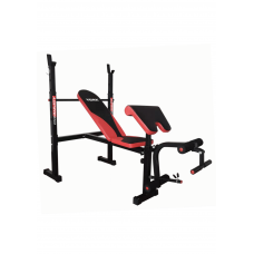 Лавка для жиму York Fitness ASPIRE 320 з стійкою для штанги та партою Скотта