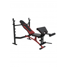 Лавка для жиму York Fitness Delta Pro 1000 з стійкою для штанги та партою Скотта