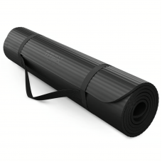 Коврик для йоги Trex Sport TX-019NGM NBR 1см 190х80 чорний