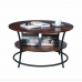 Журнальний столик Leobert Vasagle 80 x 80 x 45см в стилі Loft