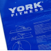 Килимок для вправ двосторонній York Fitness