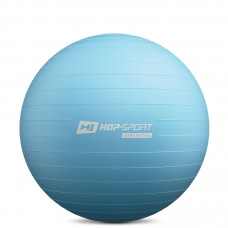Фітбол Hop-Sport 65см блакитний + насос Фітбол Hop-Sport 65см блакитний + насос