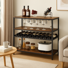 Стіл для кухні Costway Alfred фуршетний в стилі Loft