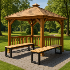 Садова лавка (на цвинтар) Di Volio Pisa 160см 2 штуки бежевий