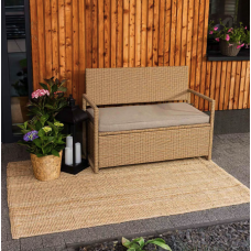 Садова лавка Di Volio Verbana з місцем для зберігання бежевий