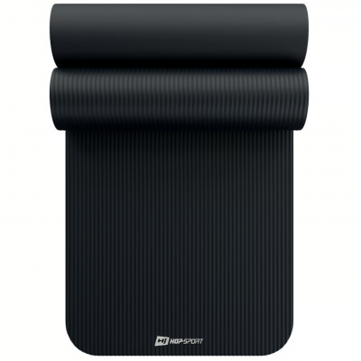 Коврик для йоги Hop-Sport HS-NB010GM NBR 1см чорний