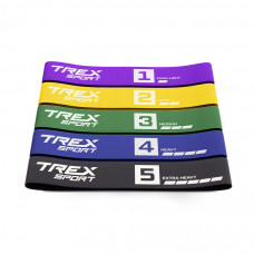 Набір резинок для фітнесу Trex Sport TX-033PRA 2,5-25кг set A