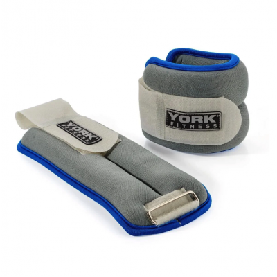 Обважнювачі York Fitness Soft для рук і ніг 2х1,5кг сірий