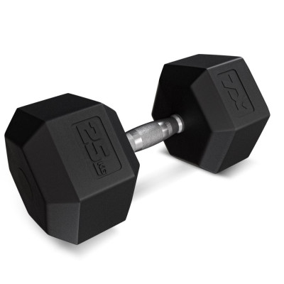 Гантеля шестигранна прогумована TX-250RD Trex Sport 25кг