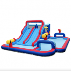 Надувний парк Costway Fun Kids із водними гірками (без вентилятора)