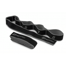 Резинка для фітнесу з петлями 12-30кг HS-N904GB чорна