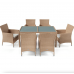 Садові меблі Di Volio VERONA 6+1 бежево-кремові