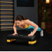 Степ платформа Trex Sport TX-030AS 3 рівнева чорно-жовта