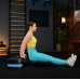 Степ платформа Trex Sport TX-030AS 3 рівнева чорно-блакитна
