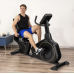 Горизонтальний велотренажер Gymtek XBR6000 електромагнітний золотистий