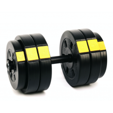 Набір Besport PowerPro гантелі 2х26кг з лавою WB-002