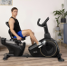 Горизонтальний велотренажер Gymtek XBR6000 електромагнітний золотистий