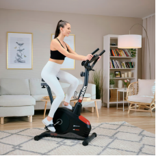 Велотренажер Hop-Sport HS-2080 Spark чорно-червоний (2025)