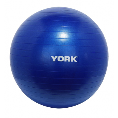 Фітбол York Fitness 65см синій + насос
