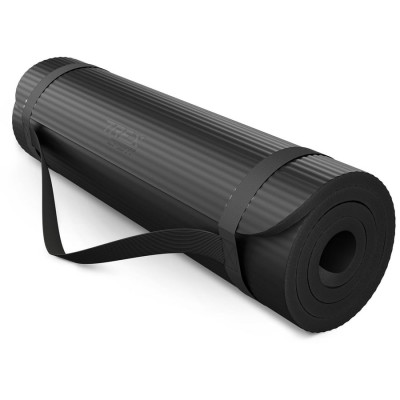Коврик для йоги Trex Sport TX-029NGM NBR 2см 190х80 чорний