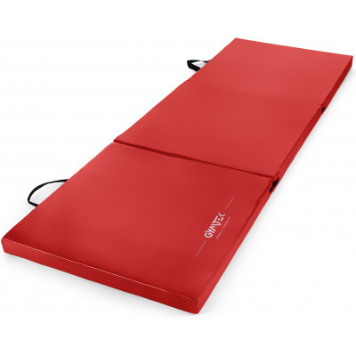 Мат гімнастичний твердий Gymtek 5см червоний
