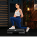 Степ платформа Trex Sport TX-038PAS до аеробіки 3-рівнева чорна