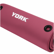 Мат для фітнесу з отворами York Fitness NBR 1см рожевий Мат для фітнесу з отворами York Fitness NBR 1см рожевий