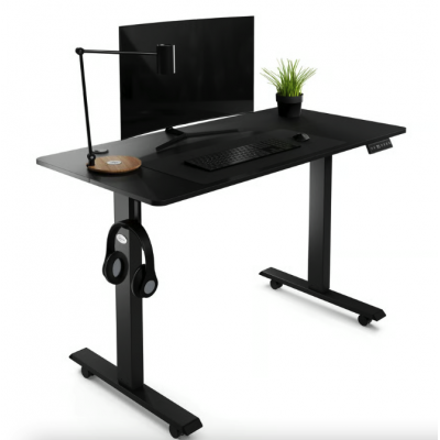 Комп'ютерний стіл з регульованою висотою Di Volio Amone чорний