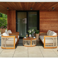 Комплект садових меблів Di Volio Groseto бежевий