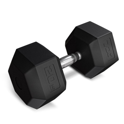Гантеля шестигранна прогумована TX-200RD Trex Sport 20кг